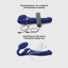 Strap-on vibrant Multi Orgasm avec 3 moteurs