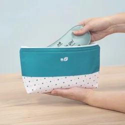 Trousse isotherme pour poche de gel mise en situation