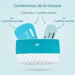 Trousse isotherme pour poche de gel contenance