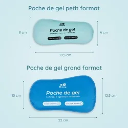 Pack complet pour le bain dérivatif : 6 poches + 3 housses + 1 trousse