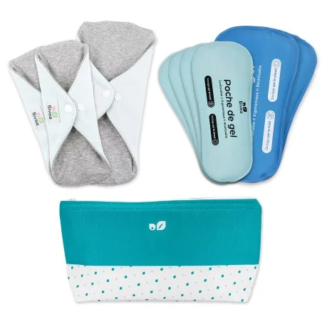 Pack complet pour le bain dérivatif : 6 poches + 3 housses + 1 trousse