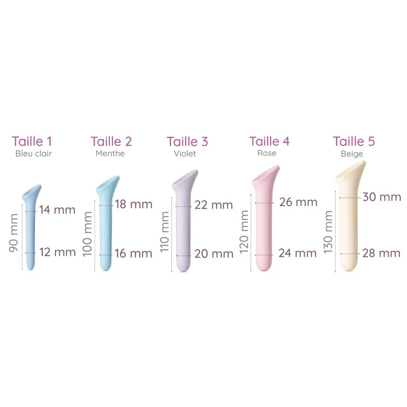 Dilatateurs 5 Vagiwell Premium